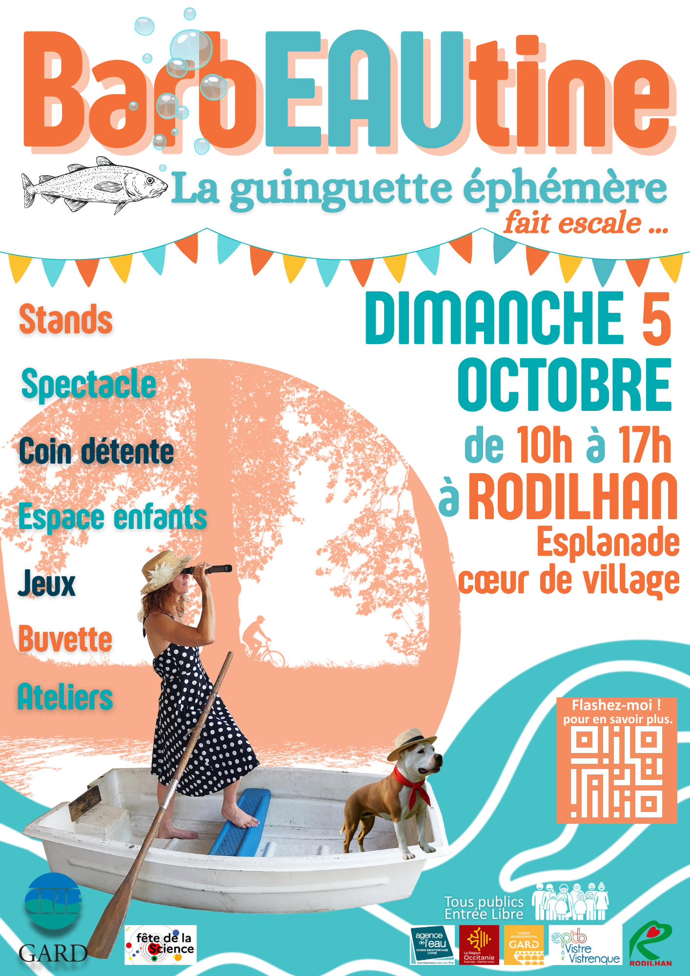 BarbEAUtine, la guinguette éphémère à Rodilhan
